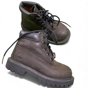 Timberland Premium 6 Inch Toddler Size 6C Brown Classic Waterproof Leather Boots